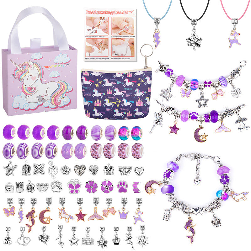 🎅Early Christmas Sale 49% OFF 🎁 Girls Charm Bracelet Making Kit