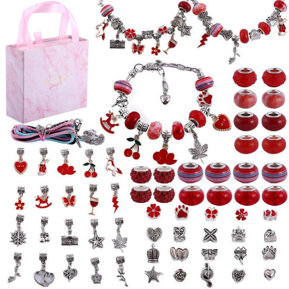 🎅Early Christmas Sale 49% OFF 🎁 Girls Charm Bracelet Making Kit