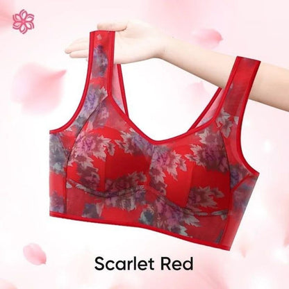 Lace Buttonless Comfortable Bra